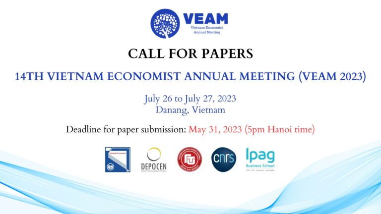 14th VEAM - CALL FOR PAPERS